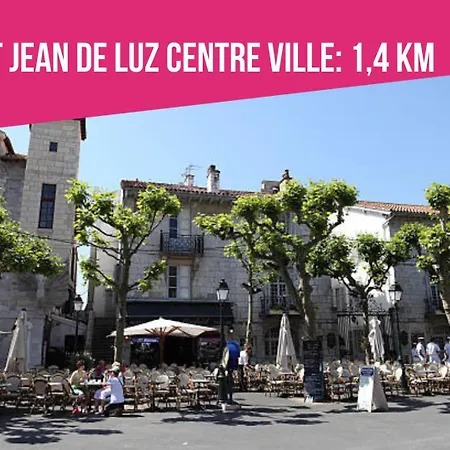 Ilbetea - Ideal Famille - Duplex Confort - A 400 M - Parking Apartment Saint-Jean-de-Luz