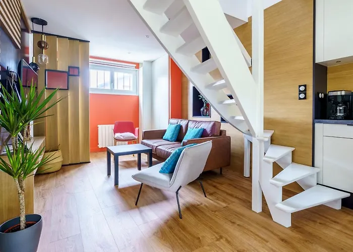 Ilbetea - Ideal Famille - Duplex Confort - A 400 M - Parking Apartment Saint-Jean-de-Luz