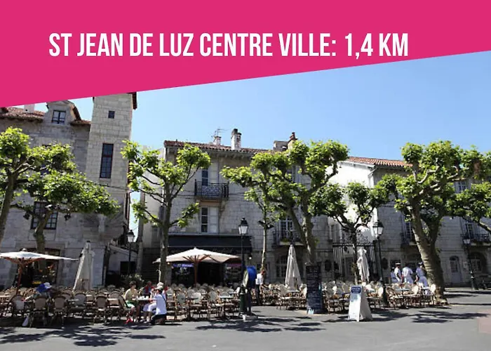 Ilbetea - Ideal Famille - Duplex Confort - A 400 M - Parking Apartment Saint-Jean-de-Luz